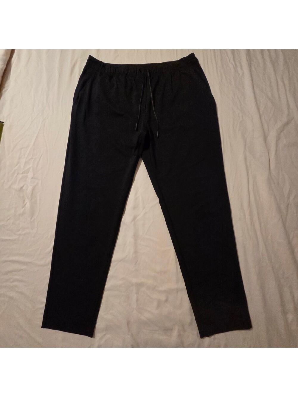 Lululemon Black Jogger with Drawstring Waist Size M/L